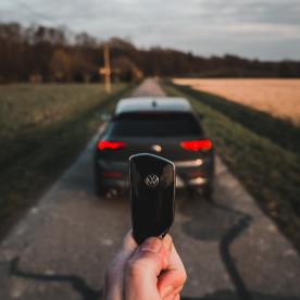 Llave de auto de presencia